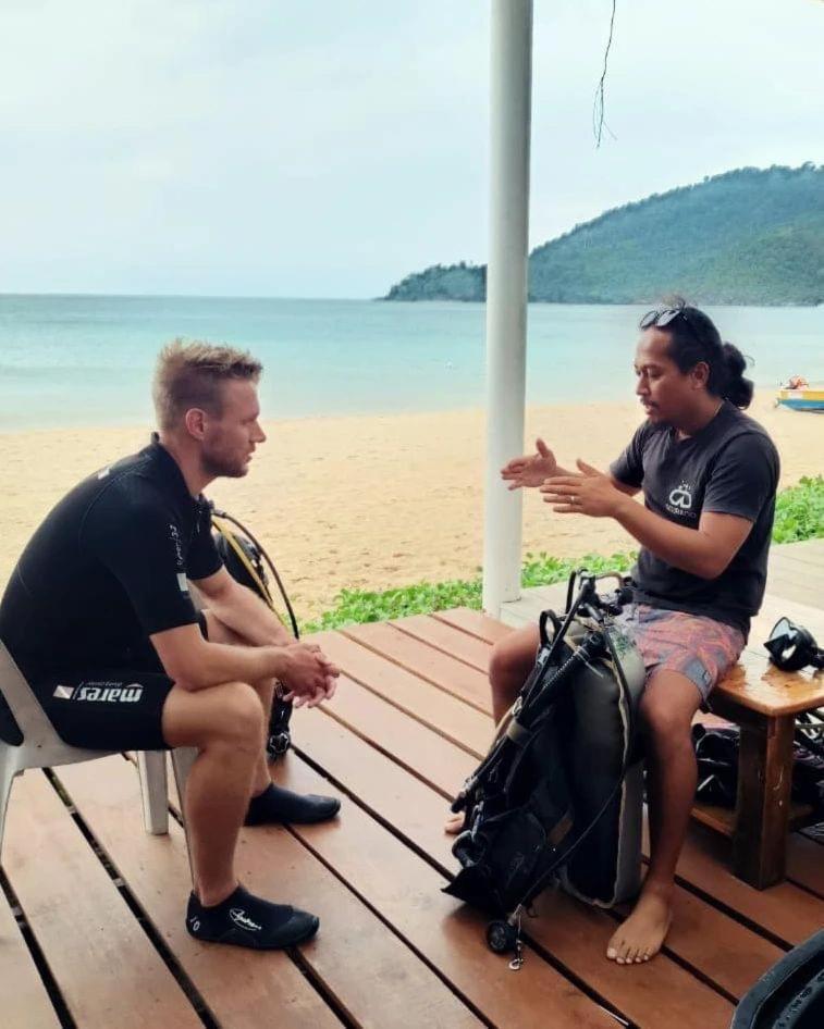 Tiongman Scubadive & Lodge Kampong Juara Екстериор снимка