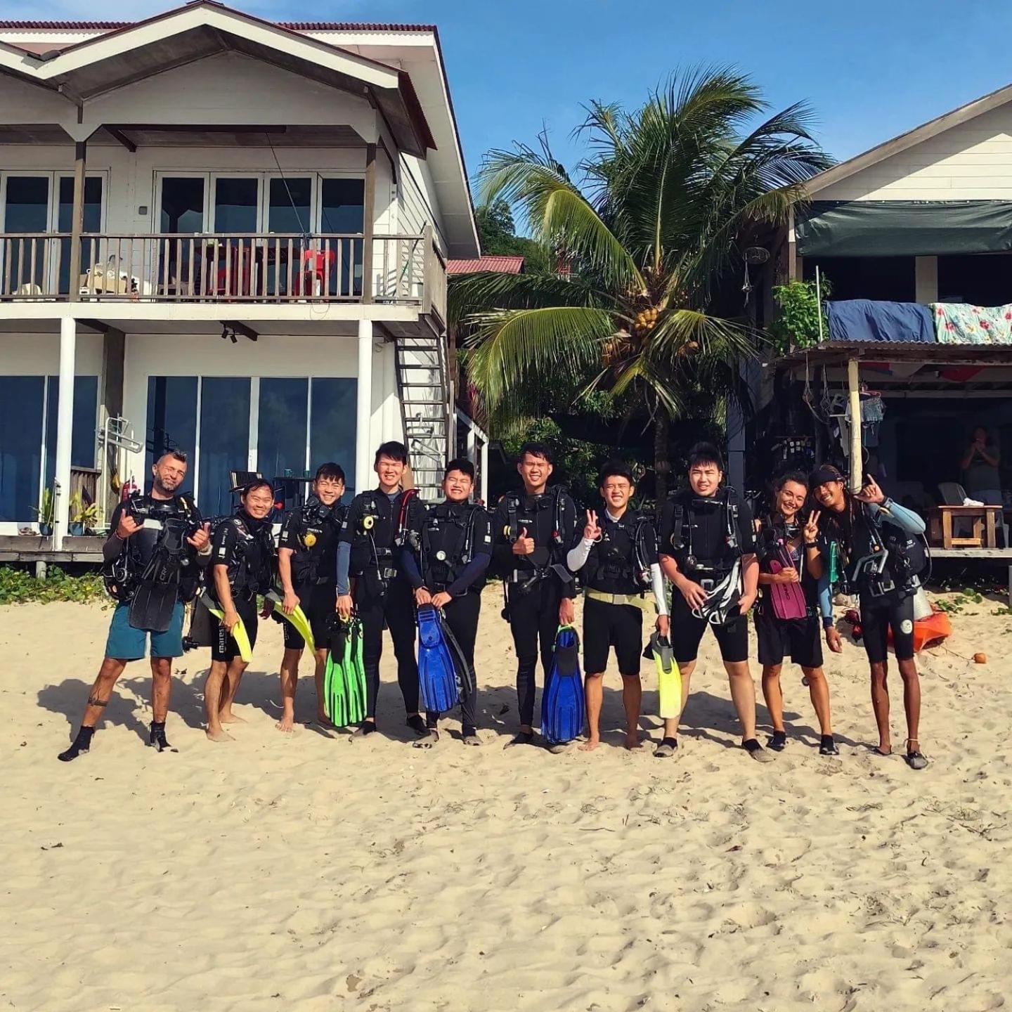Tiongman Scubadive & Lodge Kampong Juara Екстериор снимка
