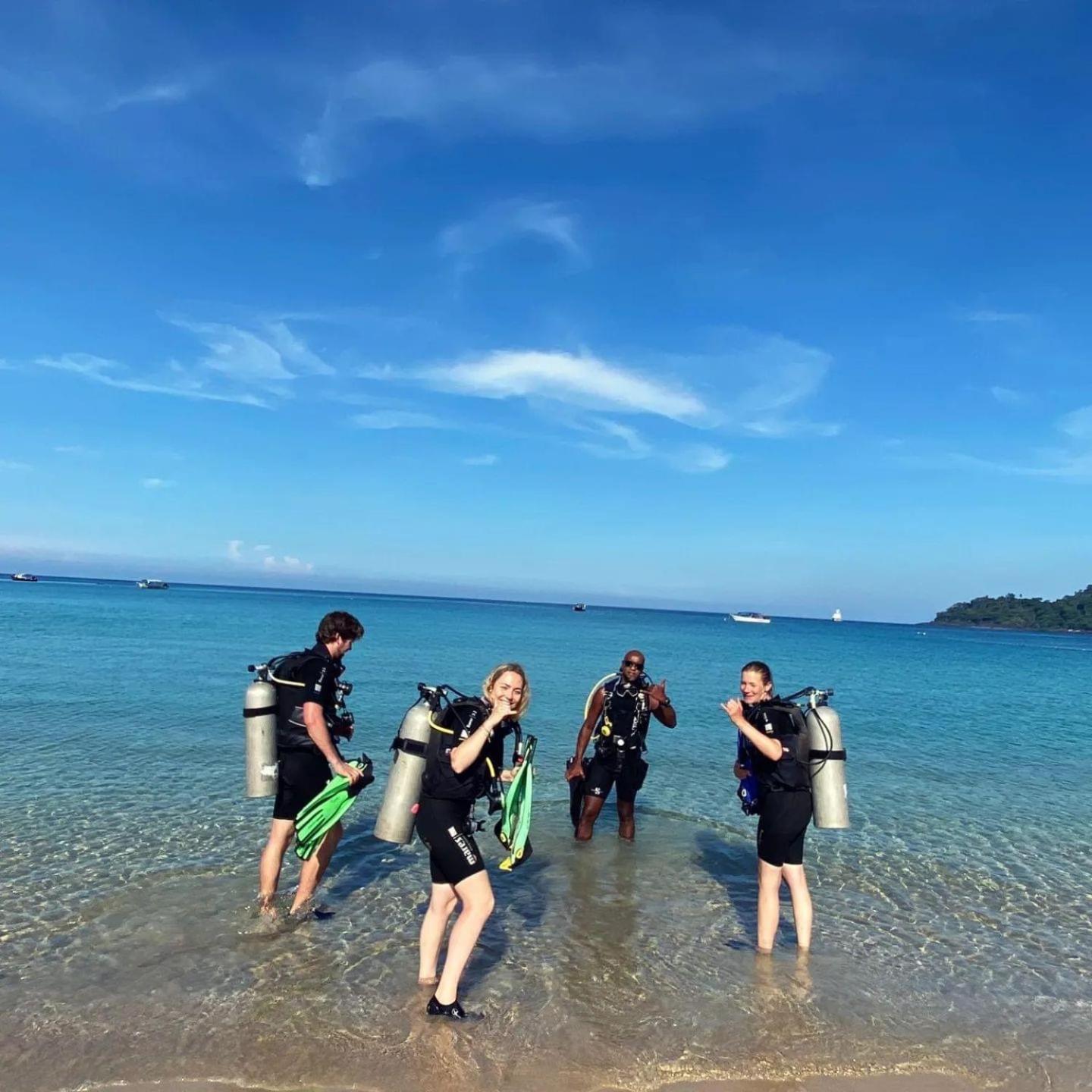 Tiongman Scubadive & Lodge Kampong Juara Екстериор снимка
