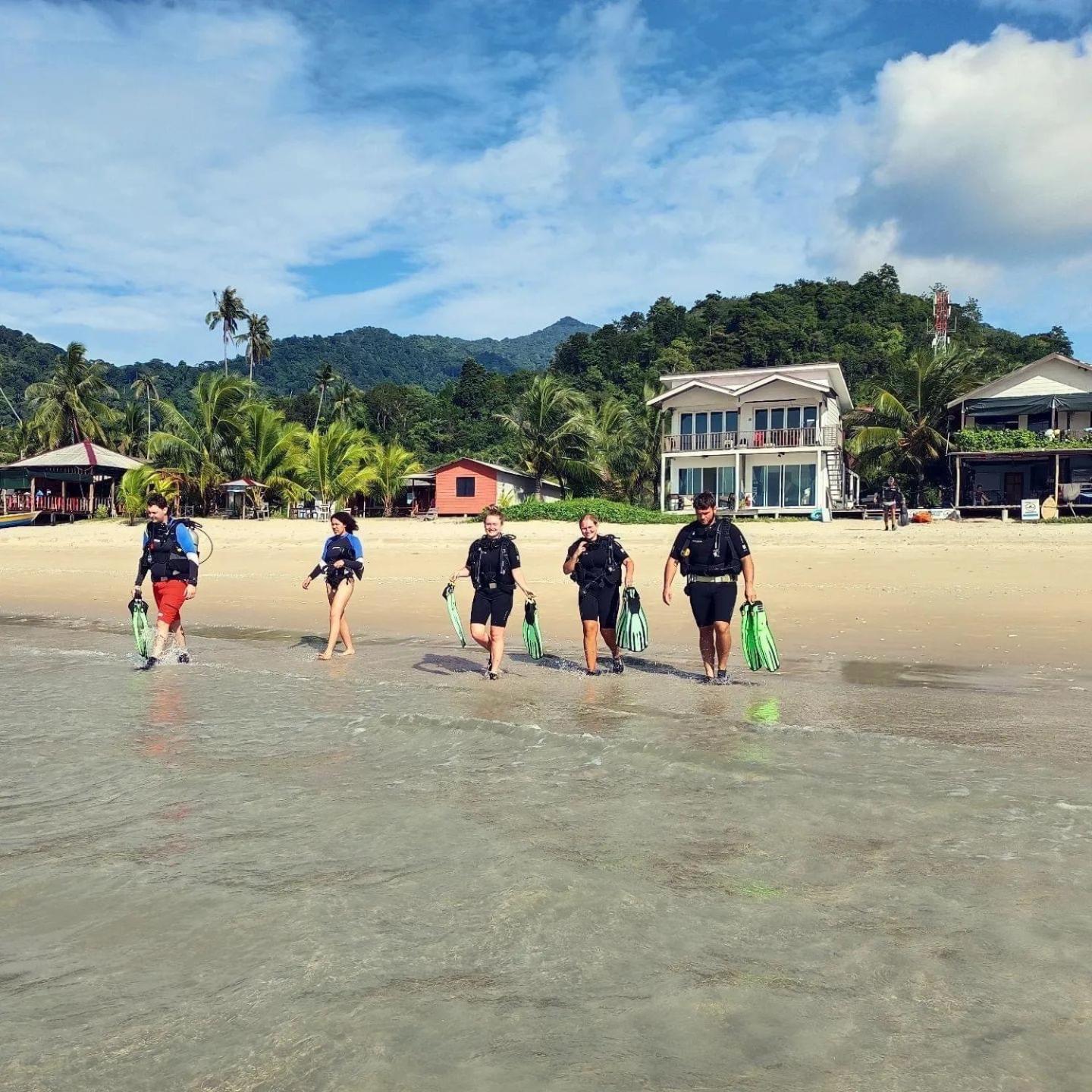 Tiongman Scubadive & Lodge Kampong Juara Екстериор снимка