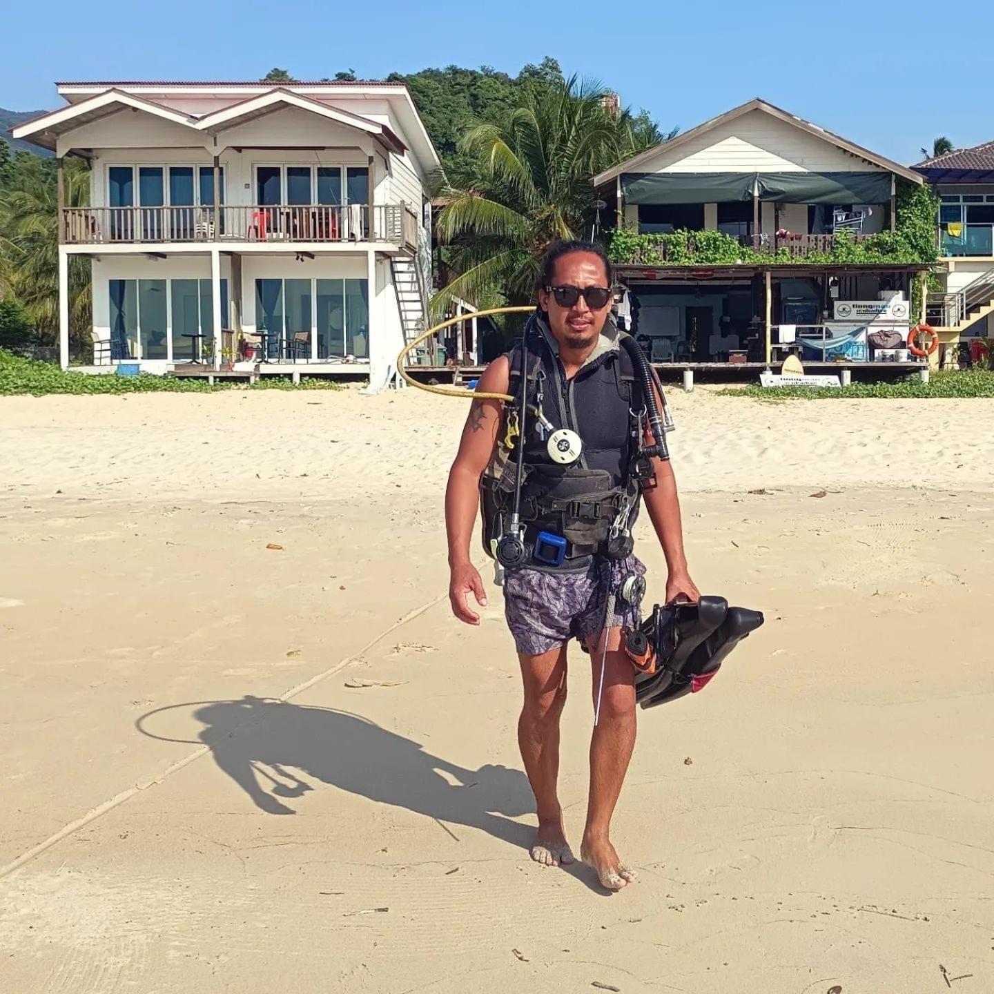 Tiongman Scubadive & Lodge Kampong Juara Екстериор снимка